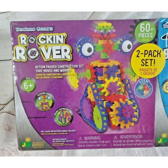 The Learning Journey 2 Pack Techno Gears: Bionic Biplane & Rockin Rover - Picture 2 of 12